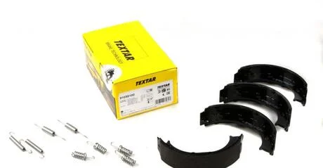 Тормозные колодки барабанные (ручник) MERCEDES/VW Sprinter/LT "91>> TEXTAR 91055100