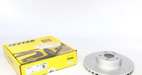 Диск тормозной MERCEDES S(W220) "F D=330mm "98-"06 TEXTAR 92099205