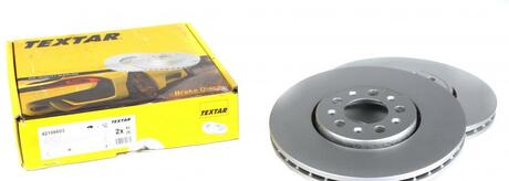 Тормозной диск TEXTAR 92106603