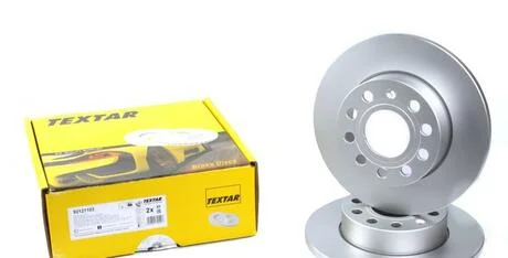 Диск тормозной AUDI/SKODA/VW A3/Octavia/Caddy/Golf/Jetta/Touran "R D=256mm "03>> TEXTAR 92121103