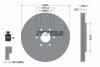 Диск гальмівний NISSAN NAVARA 05- TEXTAR 92164405 (фото 1)