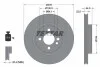 Диск тормозной MINI Mini(R50,R52) &quot;F D=276mm &quot;01-&quot;07 TEXTAR 92262403 (фото 1)