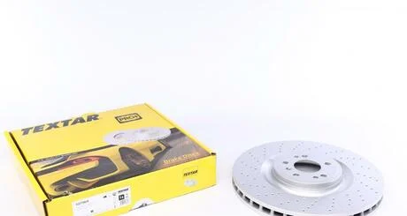 Диск тормозной MERCEDES GL(X166)/GLE(C292) "F D=375mm "11-19 TEXTAR 92279805