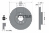 TARCZA HAMULCOWA 278X25 V 5-OTW VOLVO P. V40 12- SZT TEXTAR 92292303 (фото 1)