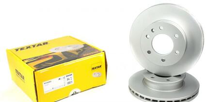 Диск тормозной MERCEDES/VW Sprinter/Crafter "F D=300mm "06>> TEXTAR 93143203 (фото 1)