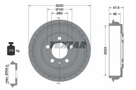 BEBEN HAM TEXTAR 94048200 (фото 1)