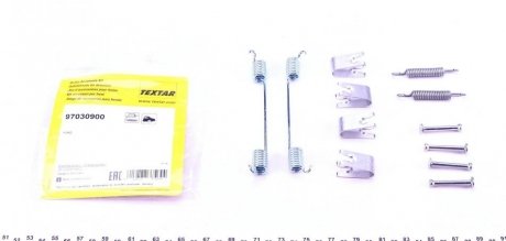 Монтажний набір гальмівних колодок TEXTAR 97030900 (фото 1)