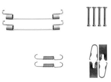 ZESTAW MONT. SZCZEK TEXTAR 97048600