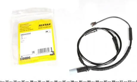 Датчик, знос колодок TEXTAR 98042400