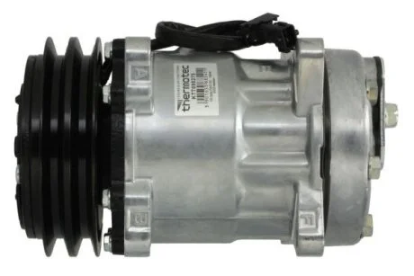 Компресор кондиціонера RVI AGORA, ARES, C, FR1, G, ILIADE, KERAX, MAJOR, MANAGER, MAXTER, MIDLINER, MIDLUM, PREMIUM, PREMIUM 2, R, SCANIA P I, R I 01.83- THERMOTEC KTT090275 (фото 1)