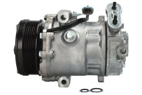 Компресор кондиціонера OPEL ASTRA G, ASTRA G CLASSIC, ASTRA G/KOMBI, COMBO TOUR, COMBO/MINIVAN, CORSA C, CORSA C/HATCHBACK, CORSA D, MERIVA A, ZAFIRA A 1.7D/2.0D/2.2D 02.98- THERMOTEC KTT090392