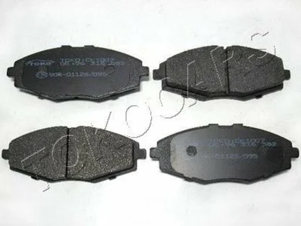 Колодки гальмiвнi дисковi {з пластинами, перед.} Toko cars T2102007