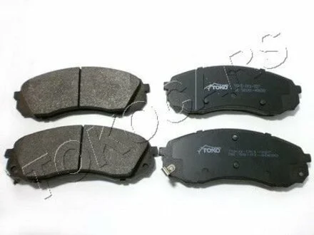 Колодки гальмiвнi дисковi {з пластинами, перед.} Toko cars T2104027