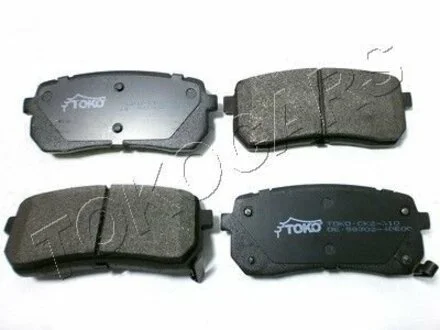 Колодки тормозные дисковые.} Toko cars T2204010