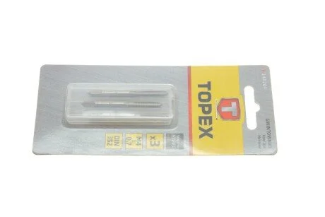 Мітчики M4, набір 3шт.*1 уп. (TOPEX) Topex 14A204
