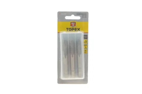Мітчики M12, набір 3 шт.*1 уп. TOPEX Topex 14A212