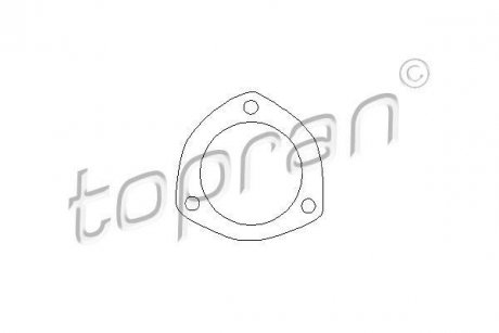 Прокладка вихлопної системи TOPRAN / HANS PRIES 100187 (фото 1)