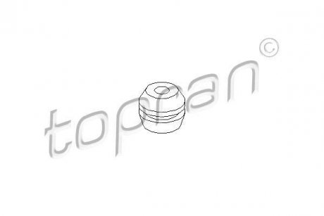 Подушка балки TOPRAN / HANS PRIES 102737