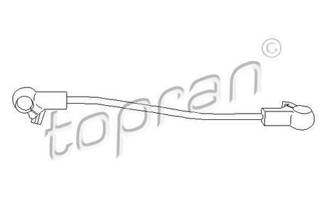 Тяга перемикання передач TOPRAN / HANS PRIES 102846 (фото 1)