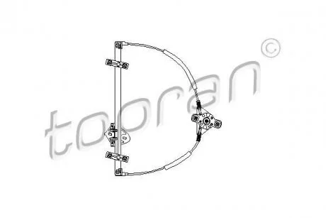 Склопідіймач TOPRAN / HANS PRIES 103177