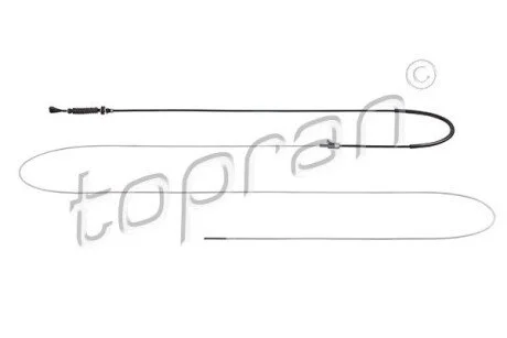Трос газа TOPRAN / HANS PRIES 103302