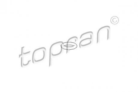 Прокладка, направитель масла TOPRAN / HANS PRIES 108648 (фото 1)