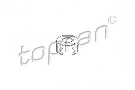 Кронштейн, тормозный шланг TOPRAN / HANS PRIES 108717
