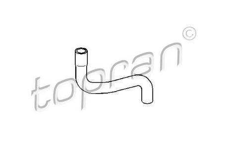 Шланг радіатора (система охолодження) TOPRAN / HANS PRIES 109 015 (фото 1)