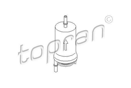 Фiльтр паливний без клапана TOPRAN / HANS PRIES 109656 (фото 1)