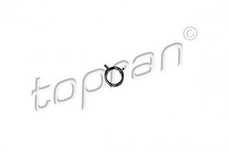 Система управления ручки двери TOPRAN / HANS PRIES 109730