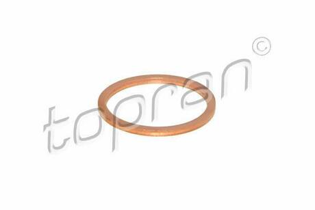 Уплотнительное кольцо, резьбовая пр TOPRAN / HANS PRIES 110 261 (фото 1)