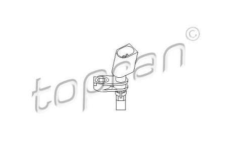 Датчик частоти обертання колеса TOPRAN / HANS PRIES 110608 (фото 1)