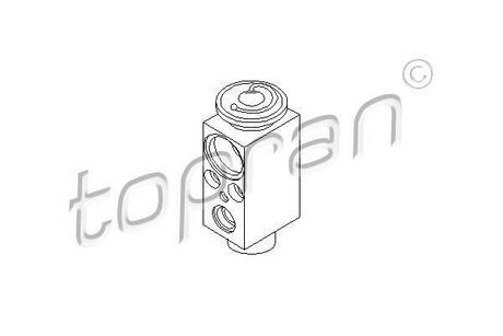 Клапан кондиціонера Ford Galaxy 1.9 Tdi 97-06/VW Sharan 2.8 00-10 TOPRAN / HANS PRIES 110730