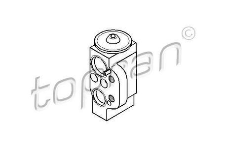 Расширительный клапан, кондиционер TOPRAN / HANS PRIES 112306 (фото 1)
