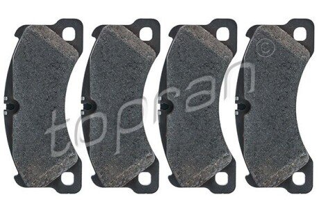 Set brake pads TOPRAN / HANS PRIES 113811