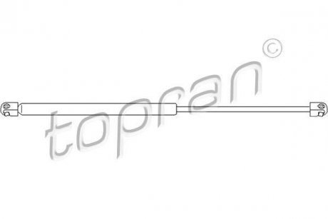 Пружина газова / помещения для груза TOPRAN / HANS PRIES 200009 (фото 1)