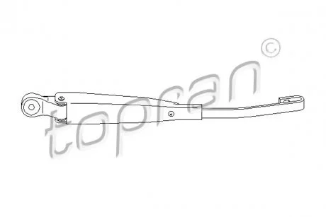 Склоочисник TOPRAN / HANS PRIES 207 903