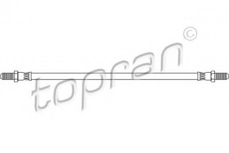 Шланг гальмівний TOPRAN / HANS PRIES 300335 (фото 1)