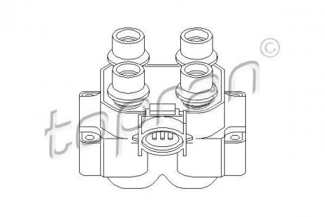 Котушка запалення TOPRAN / HANS PRIES 300595
