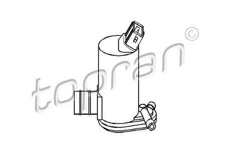 Водяной насос, система очистки окон TOPRAN / HANS PRIES 300635 (фото 1)