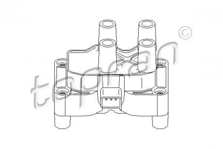Котушка запалення TOPRAN / HANS PRIES 302444