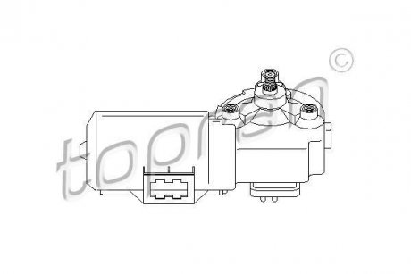 Двигатель стеклоочистителя TOPRAN / HANS PRIES 400472 (фото 1)