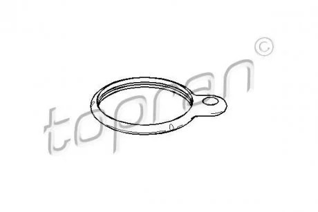 Ущільнення, термостат A6172030180 MERCEDES TOPRAN / HANS PRIES 400691