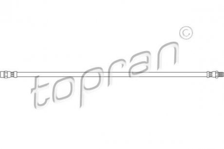 Шланг гальмівний, 96-03 TOPRAN / HANS PRIES 401064 (фото 1)