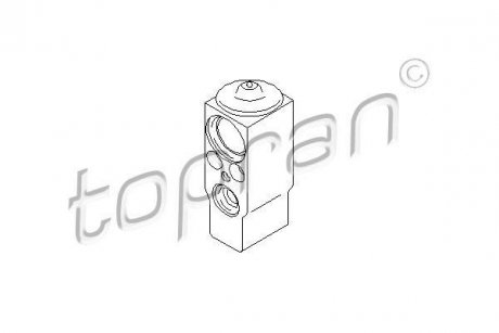 Расширительный клапан, кондиционер TOPRAN / HANS PRIES 401271 (фото 1)
