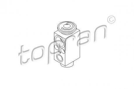 Расширительный клапан, кондиционер TOPRAN / HANS PRIES 401523