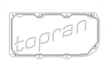 Прокладка/ущільнення гідравлічного фільтра коробки передач TOPRAN / HANS PRIES 407904 (фото 1)
