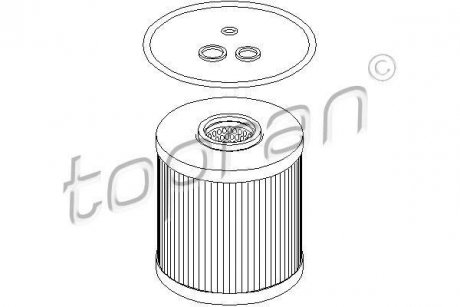 Фільтр масла TOPRAN / HANS PRIES 500728