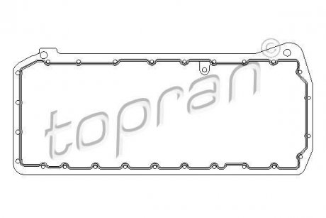 Прокладка, масляний піддон TOPRAN / HANS PRIES 500906 (фото 1)