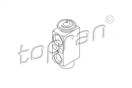 Расширительный клапан, кондиционер TOPRAN / HANS PRIES 501547 (фото 1)